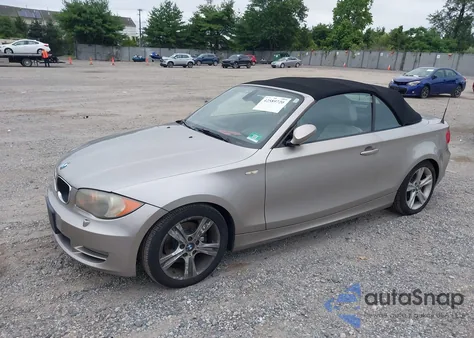 2008 BMW 128I from USA, damaged, VIN WBAUL73588VE88167
